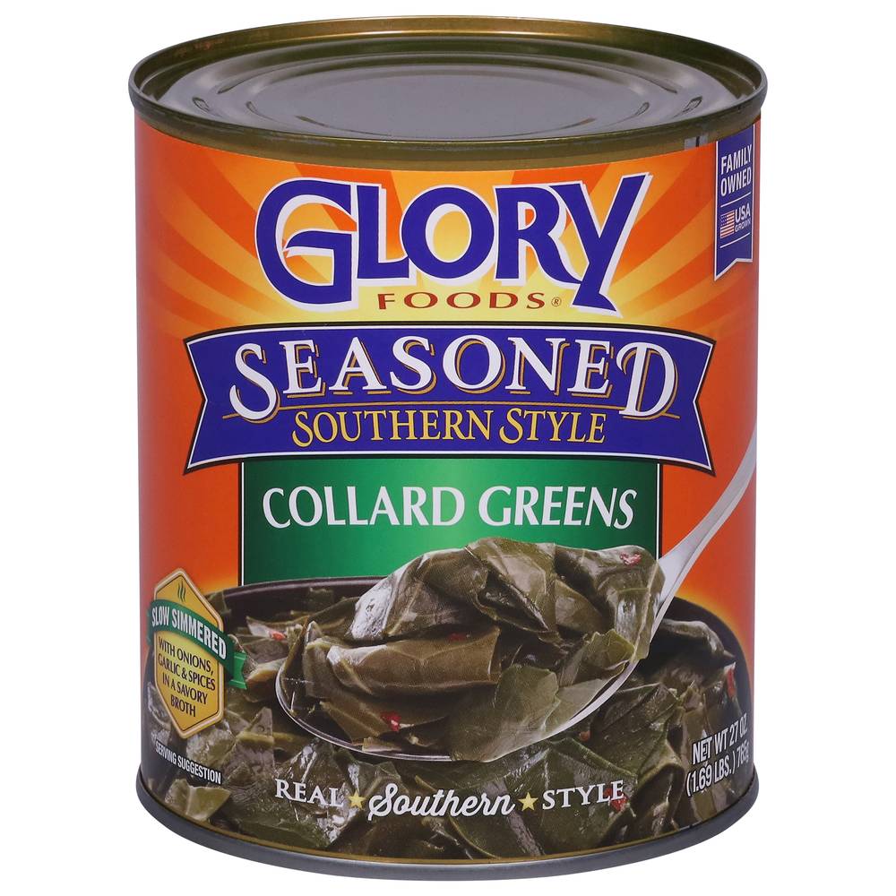 Glory Foods Seasoned Southern Style Collard Greens (1.69 lbs)