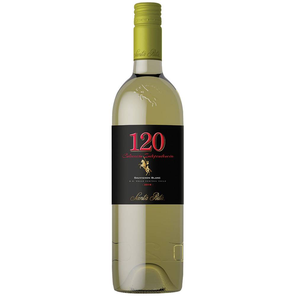 Santa rita vinho branco chileno 120 colleción independencia sauvignon blanc (garrafa 750ml)