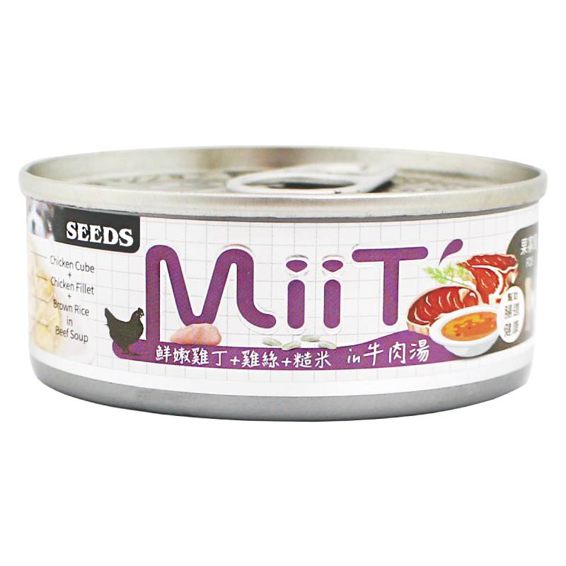 MiiT牛肉湯罐犬-糙米80g/4719865828976