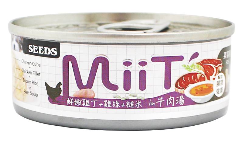 MiiT牛肉湯罐犬-糙米80g/4719865828976