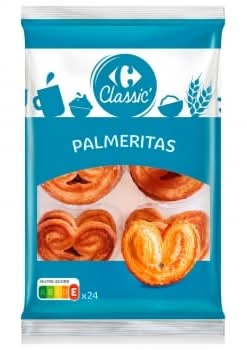 Palmeritas Carrefour Classic 270 g.