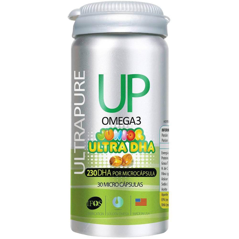 Newscience · Suplemento alimenticio omega 3 ultra dha junior (30 un)