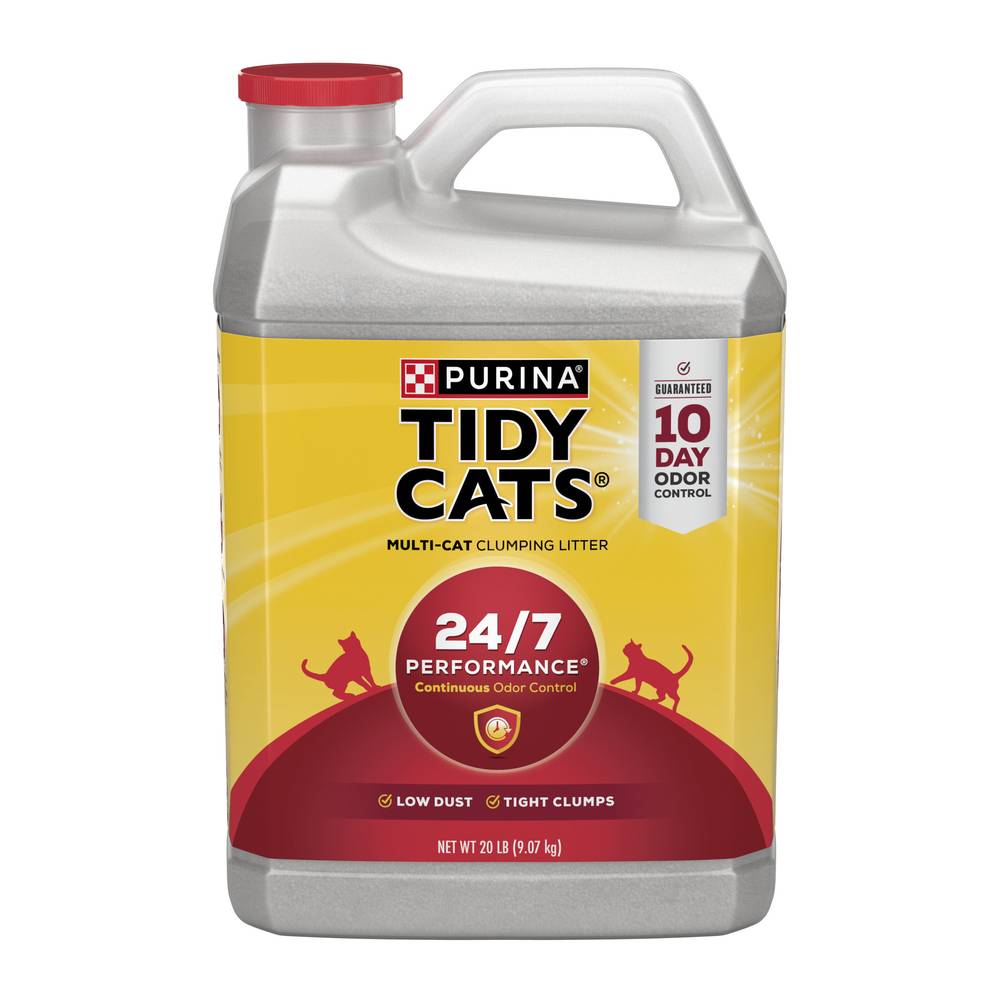 Tidy Cats Purina Clumping Multi Cat Litter (20 lbs)