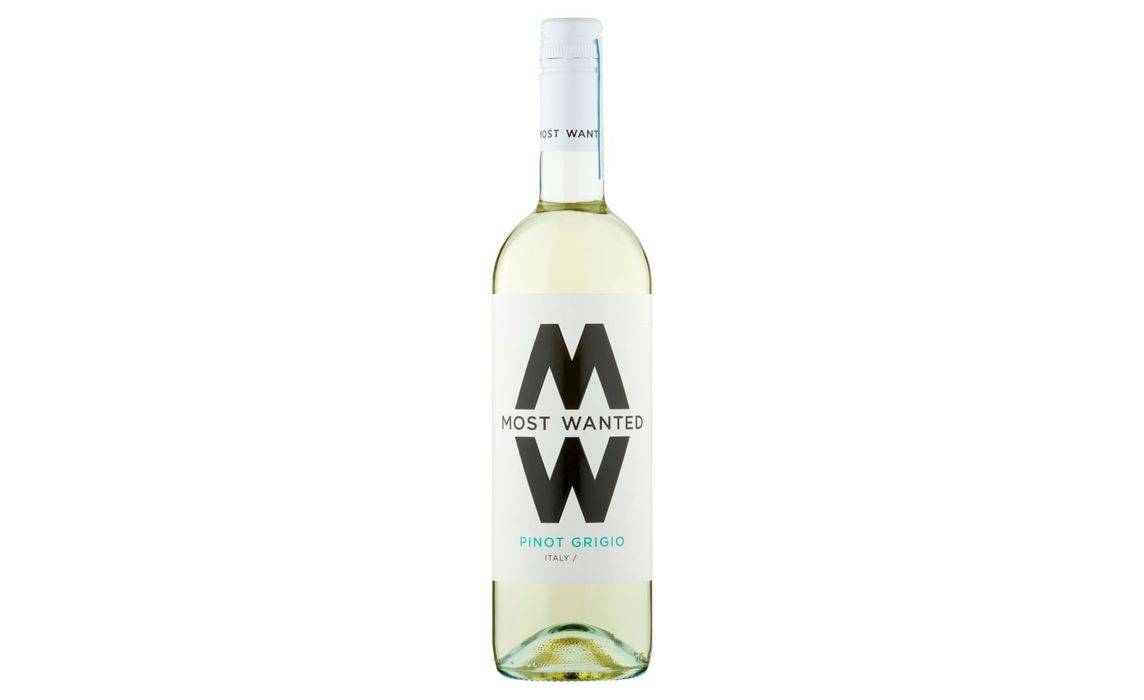 Most Wanted Pinot Grigio White Wine 75cl (405471)