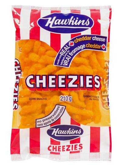 Old Dutch Hawkins Cheezies 210g