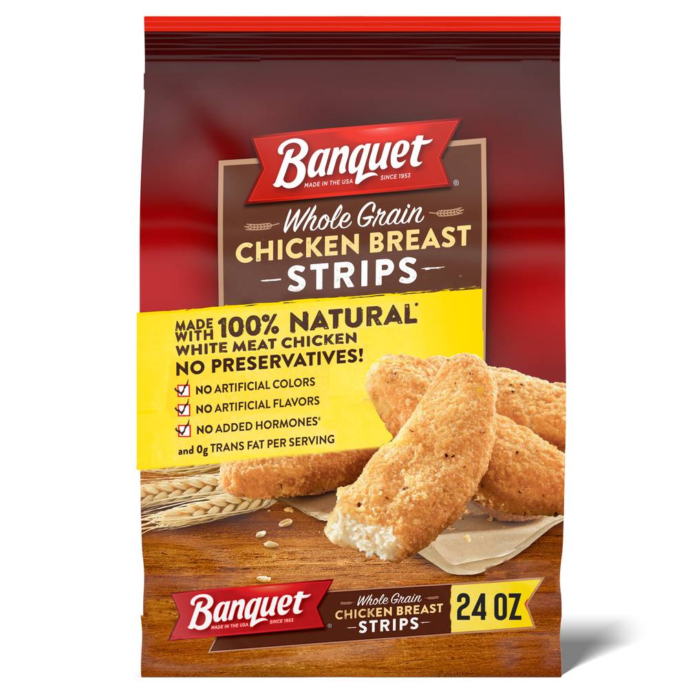 Banquet Whole Grain Chicken Breast Strips (1.5 lbs)