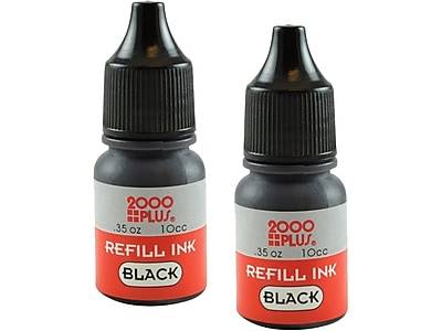 2000 Plus Self-Inking Refill Ink (black)(2 ct)