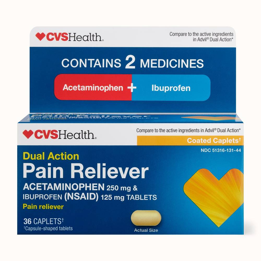 Cvs Health Dual Apap & Ibu Capsules