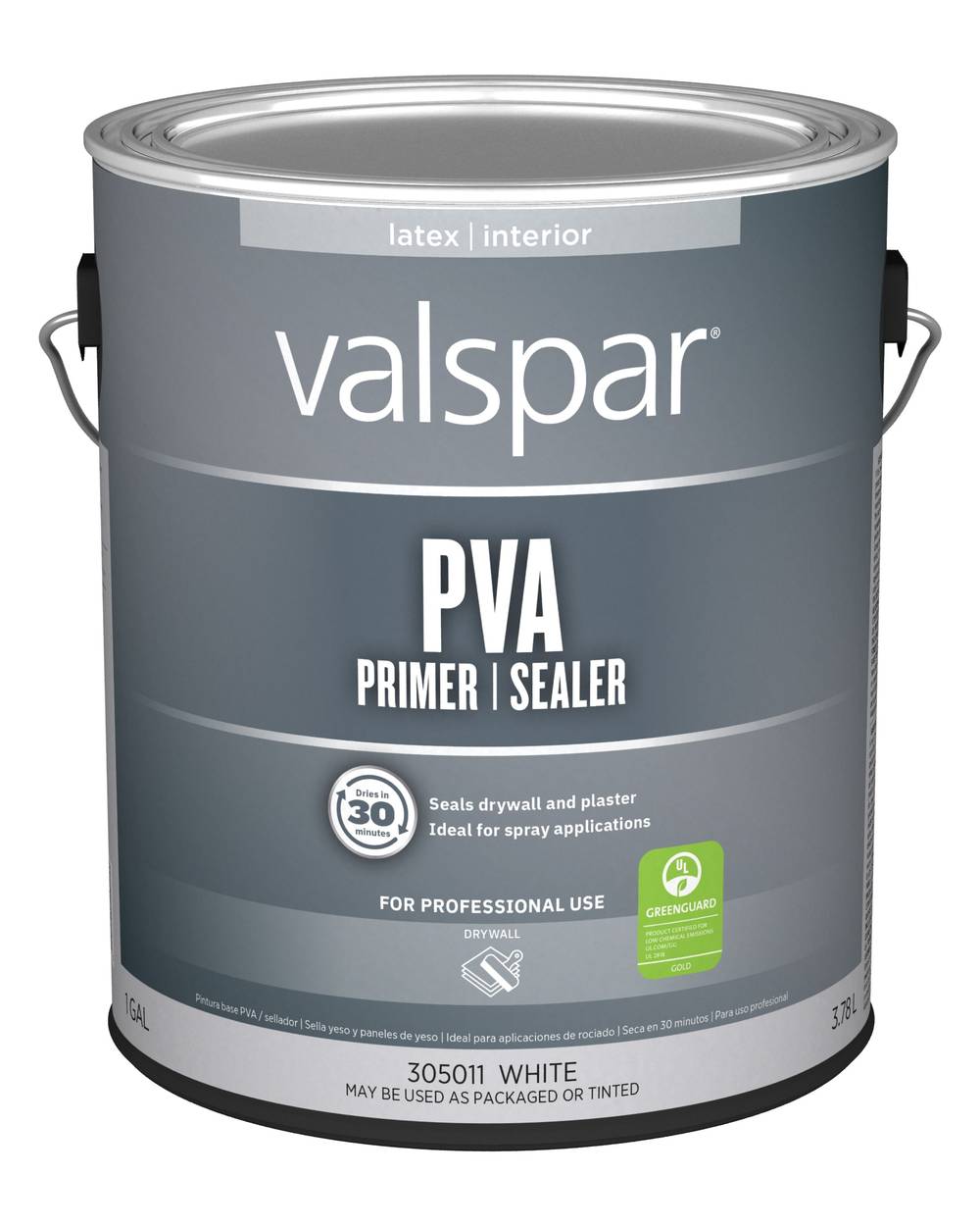 Valspar Pro Interior Pva Water-based Wall and Ceiling Primer (1-Gallon) | 007.0305011.007
