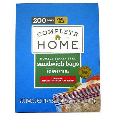 Complete Home Sandwich Bags