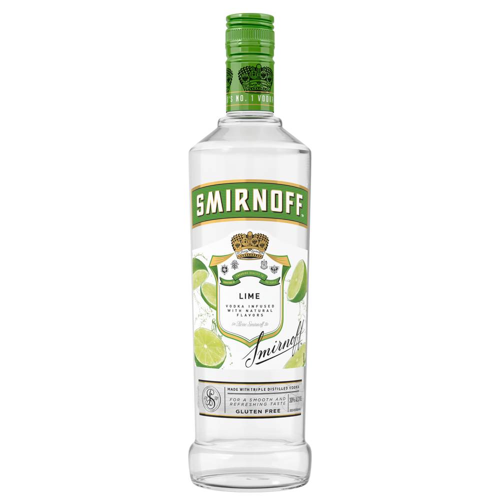 Smirnoff Lime Vodka (750 ml)