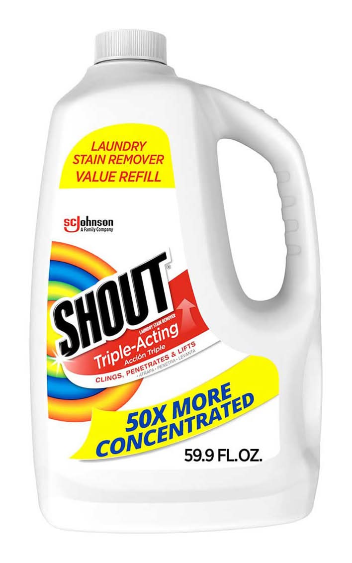 Shout Triple-Acting Laundry Stain Remover Refill 59.9 Oz