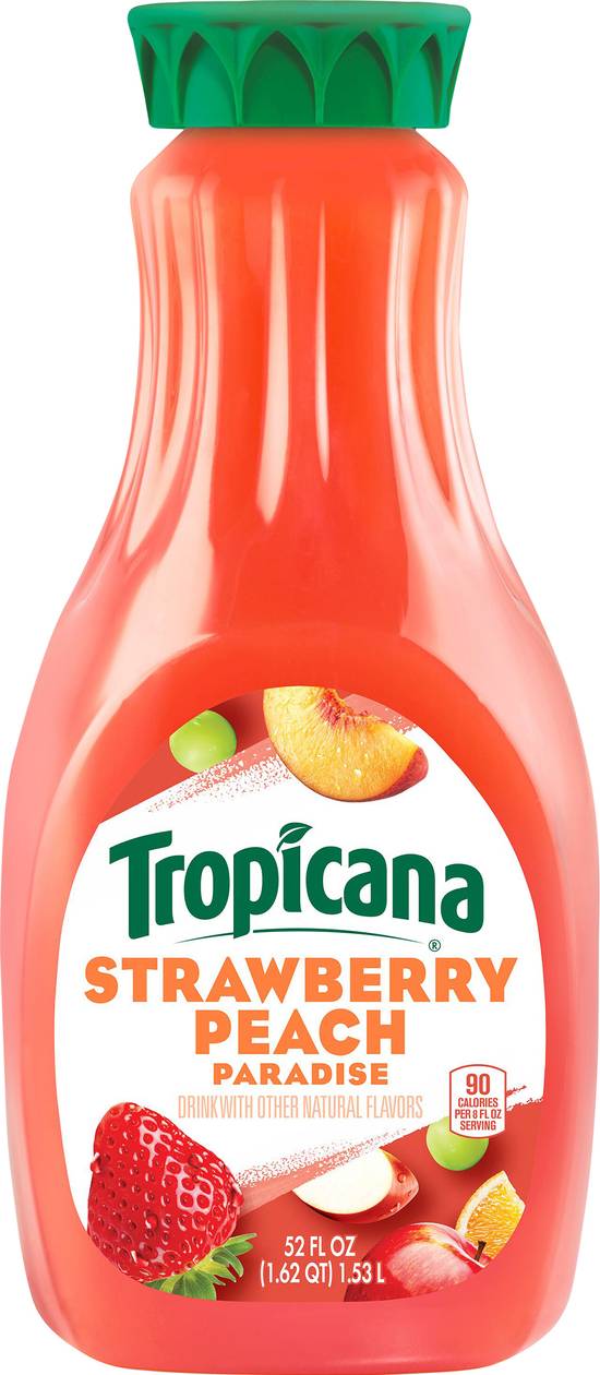 Tropicana Strawberry Peach Paradise Juice (52 fl oz)