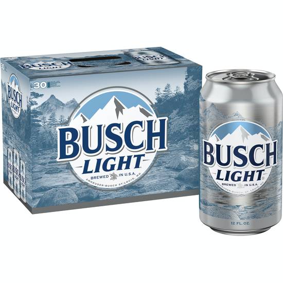 Busch Light Here's To Earning It Beer (30 ct, 12 fl oz)