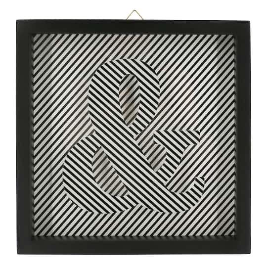 Jonathan Adler X Michaels 10.25" Black & White Ampersand Symbol Wall Art