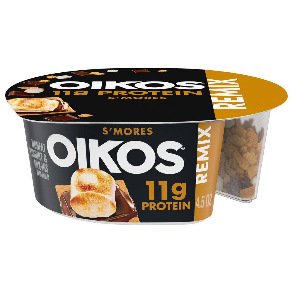 Oikos S'mores 11g Protein Nonfat Yogurt (assorted)
