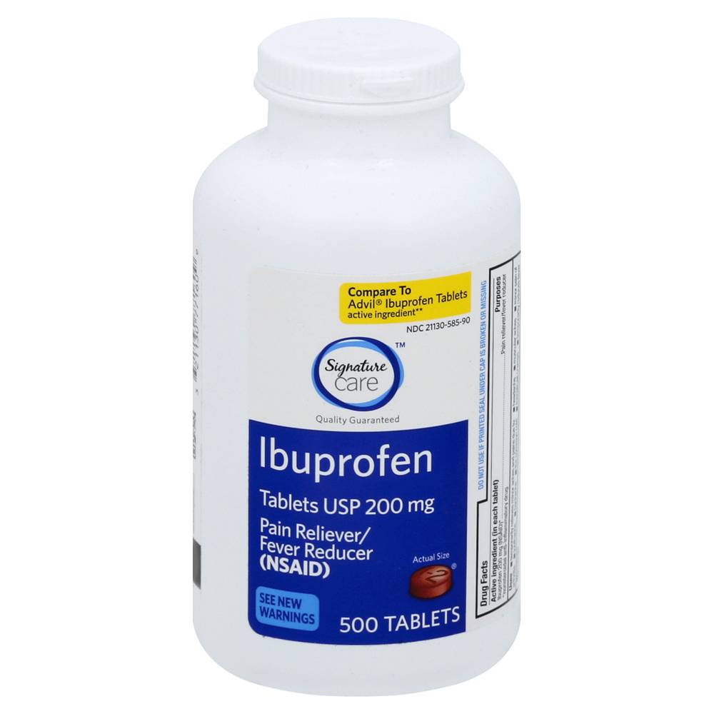 Signature Care Ibuprofen 200mg Tablets (6.6 oz)