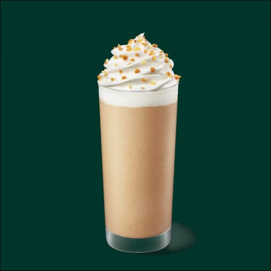 Toffee Crunch Frappuccino