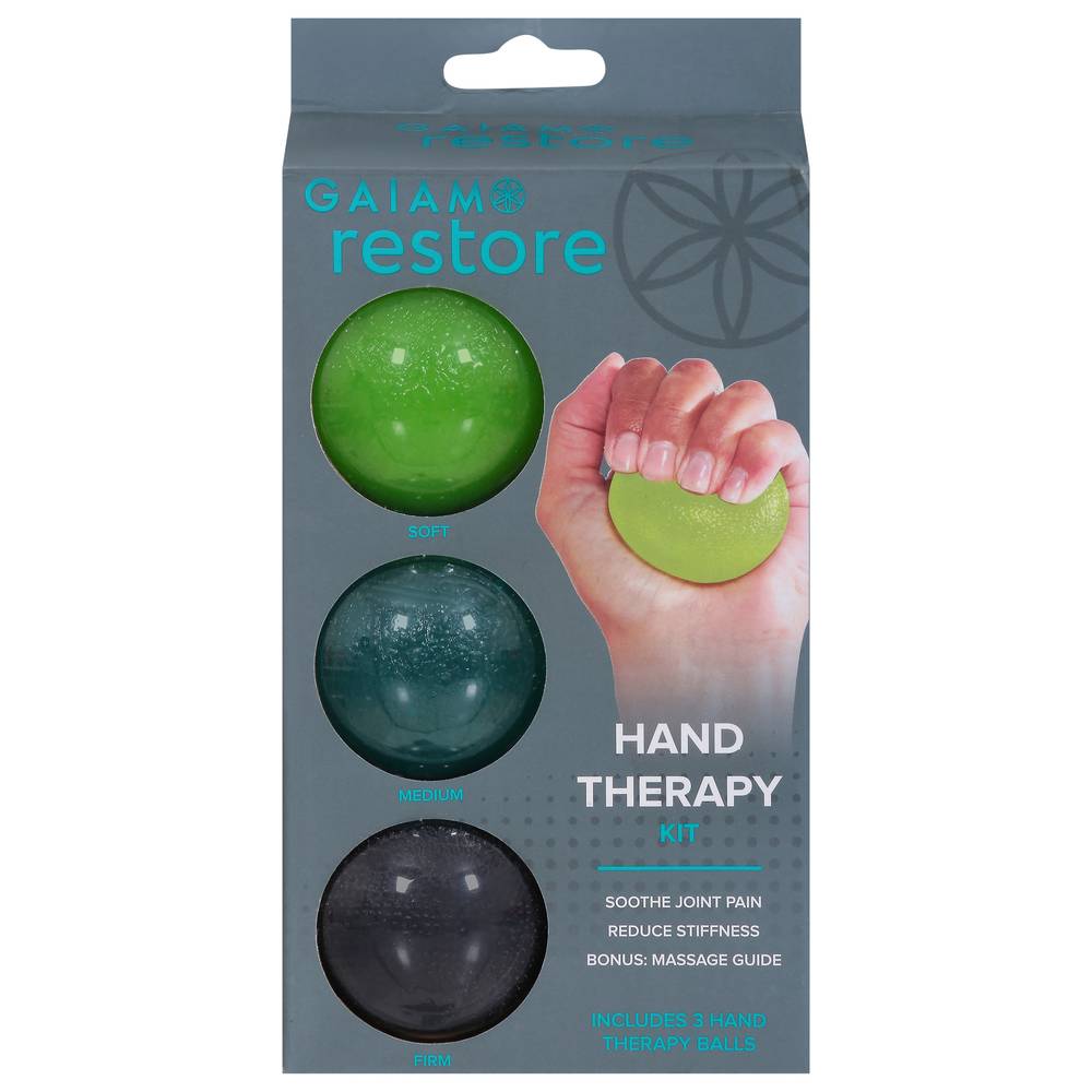 Gaiam Restore Hand Therapy Kit