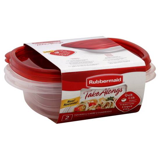 Rubbermaid Containers + Lids
