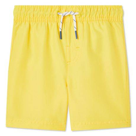 George Boy Toddler Swim Short (Color: Yellow, Size: 4T)