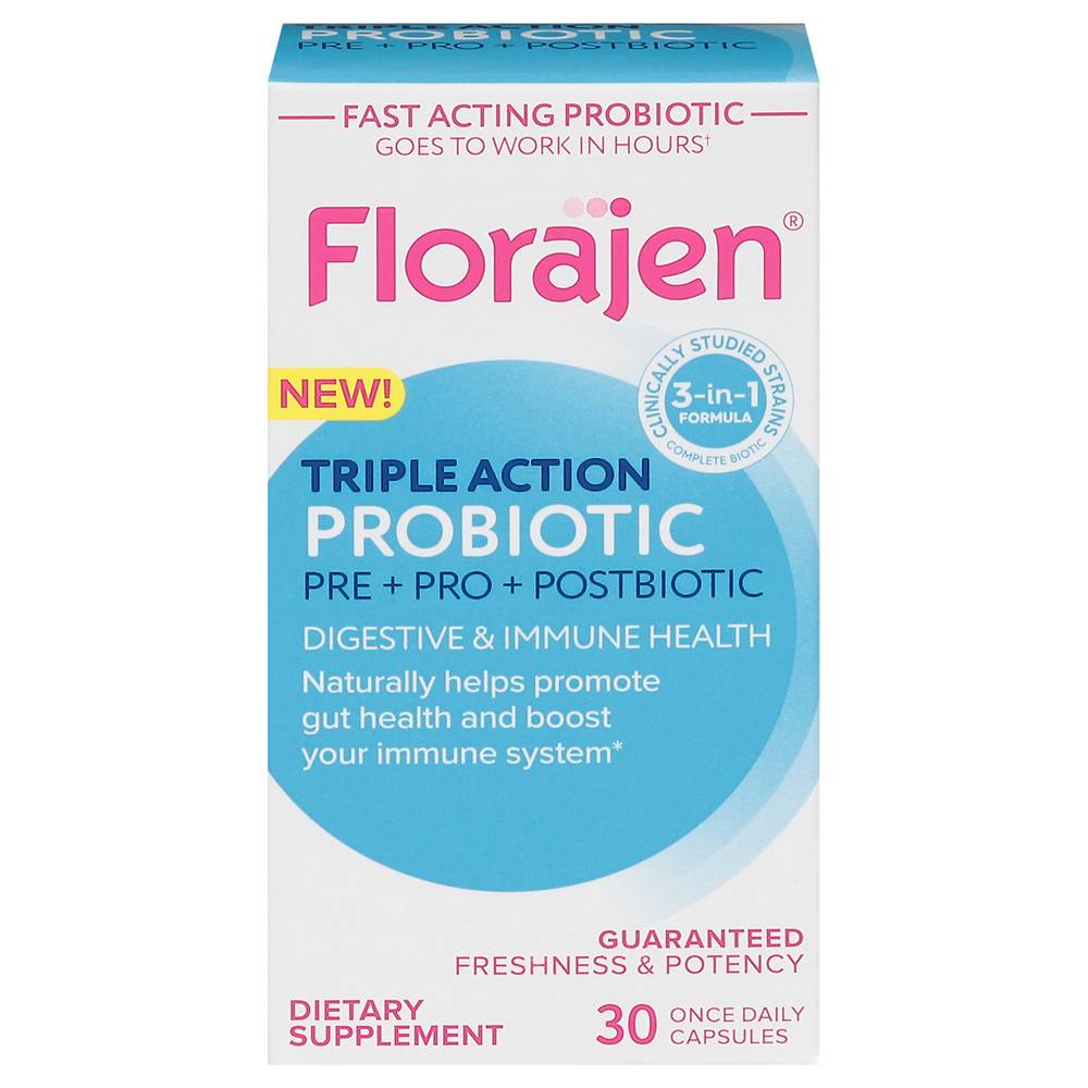 Florajen Triple Action Probiotic (30 ct)