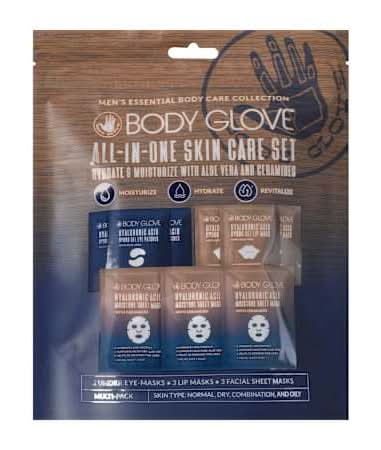 Body Glove Men's Essential All-In-One Skin Care Set
