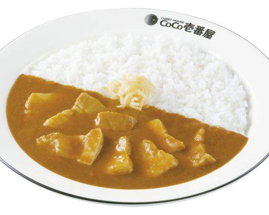 塩豚角煮ジンジャーカレー（肉増し）　カリフラワー Salt-braised pork and ginger curry (extra meat), cauliflower rice