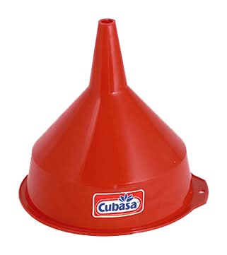 Cubasa · Embudo sencillo chico rojo