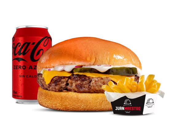 Combo Smashter Burger Cuarto Maestro