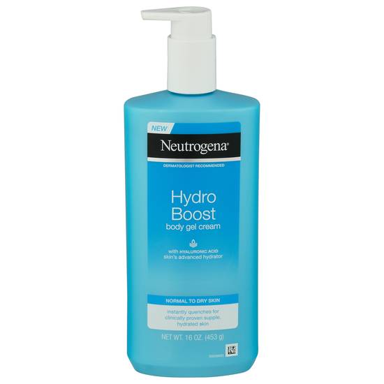 Neutrogena Hydro Boost Body Gel Cream With Hyaluronic Acid (16 oz)