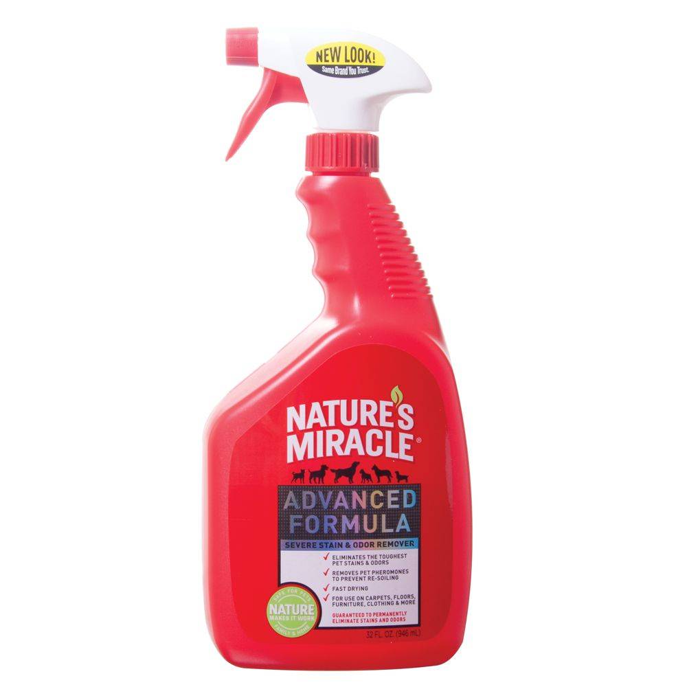 Nature's Miracle® Advanced Formula Severe Pet Stain & Odor Remover (Size: 32 Fl Oz)