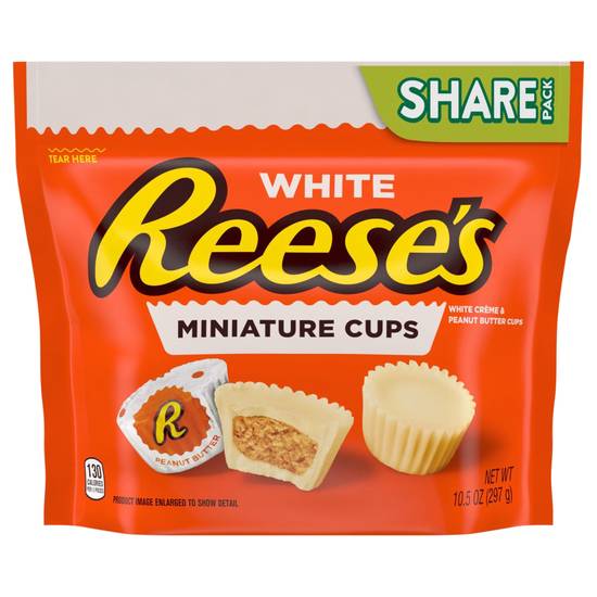 Reese's Miniatures White Creme Peanut Butter Candy Cups