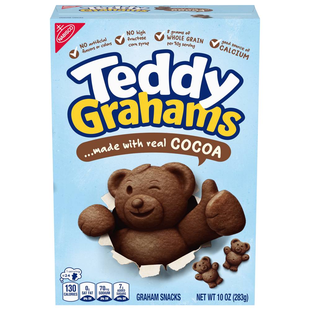 Teddy Grahams Chocolate Graham Snacks