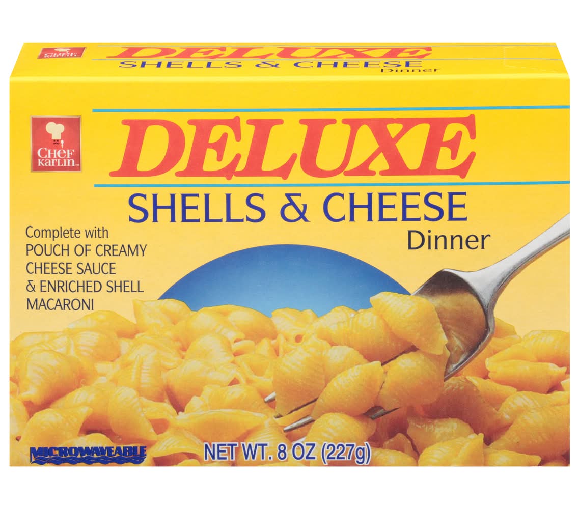 Chef Karlin Deluxe Shells & Cheese Dinner (8 oz)