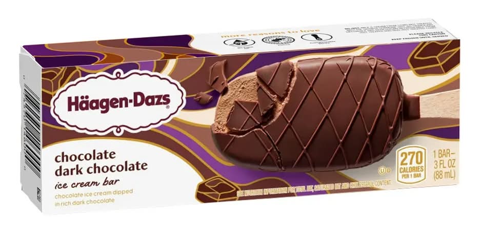 Haagen-Dazs Dark Chocolate Ice Cream Bar