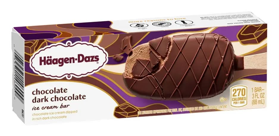Haagen-Dazs Dark Chocolate Ice Cream Bar