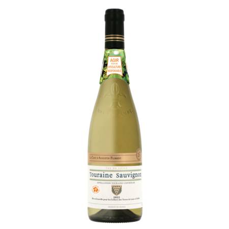 Vin Blanc  Val de Loire AOP Touraine Sauvignon La Cave d'Augustin Florent - La bouteille de 75cL