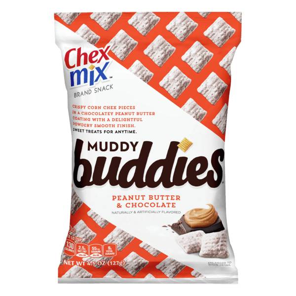 Chex Mix Muddy Buddies Peanut Butter Chocolate 4.5oz