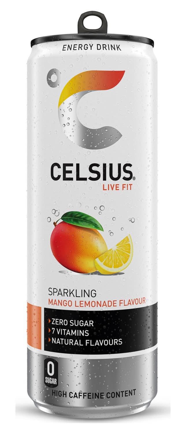 Celsius Mango & Lemon 335ml