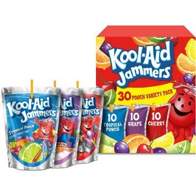 Kool-Aid Jammers Variety Pack - 30pk/6 fl oz Pouches