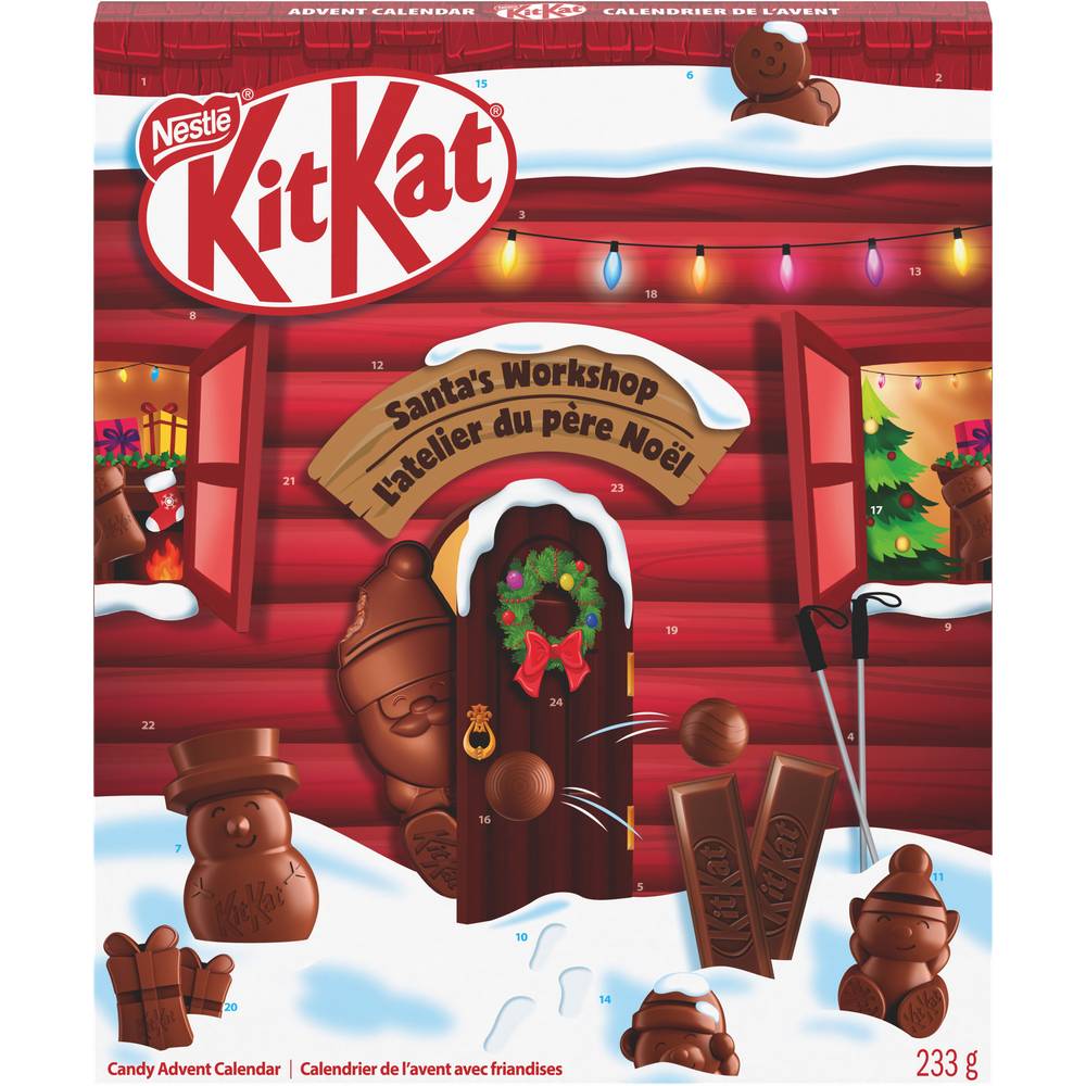 KitKat Santas Mini Bars Workshop Advent Calendar (233 g)