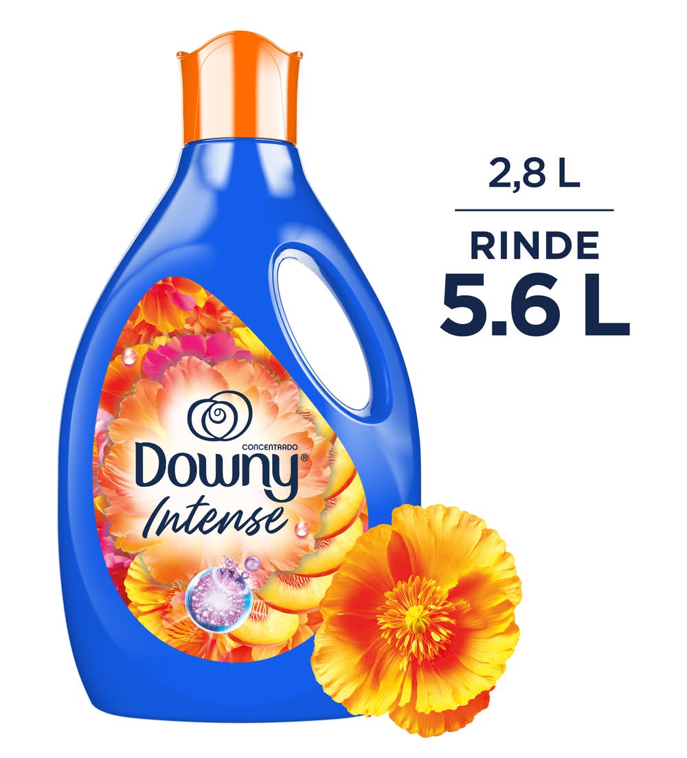 Downy · Suavizante concentrado de telas, intense exótico (2,8 L)