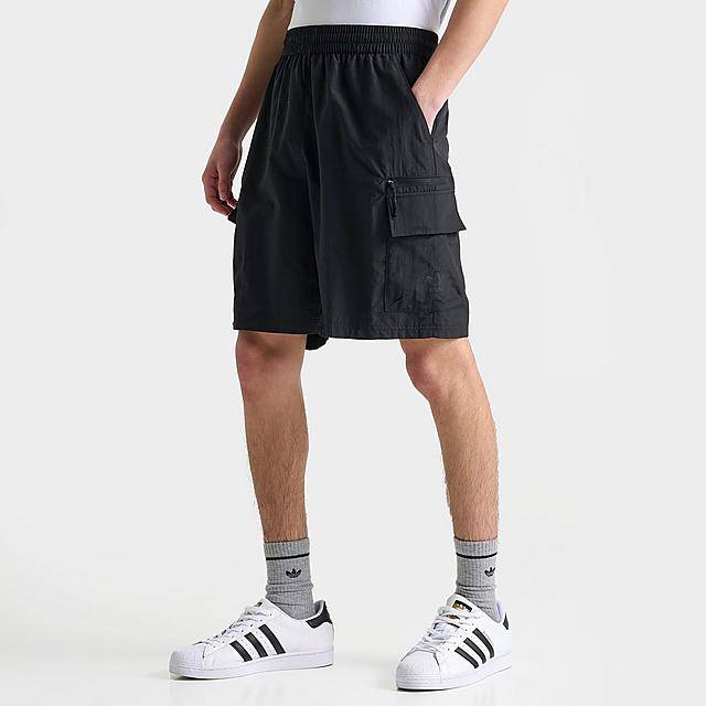 Adidas Men's Originals Cargo Lifestyle Shorts (x-large/black)