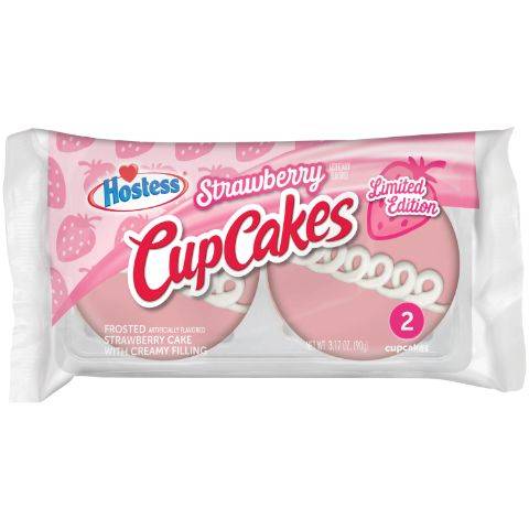 Hostess Cupcakes Strawberry 2ct