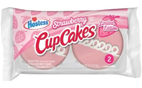 Hostess Cupcakes Strawberry 2ct