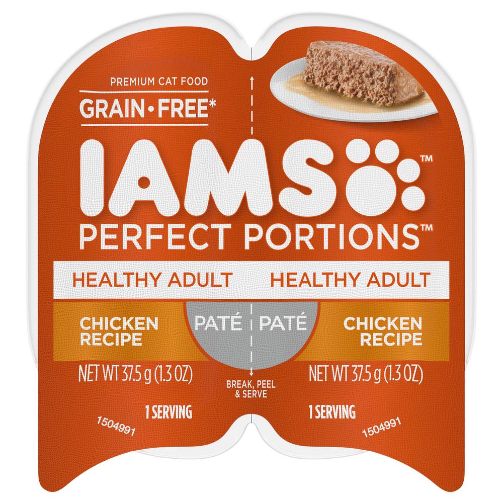 Iams Chicken Recipe Pate Cat Food (2 ct)