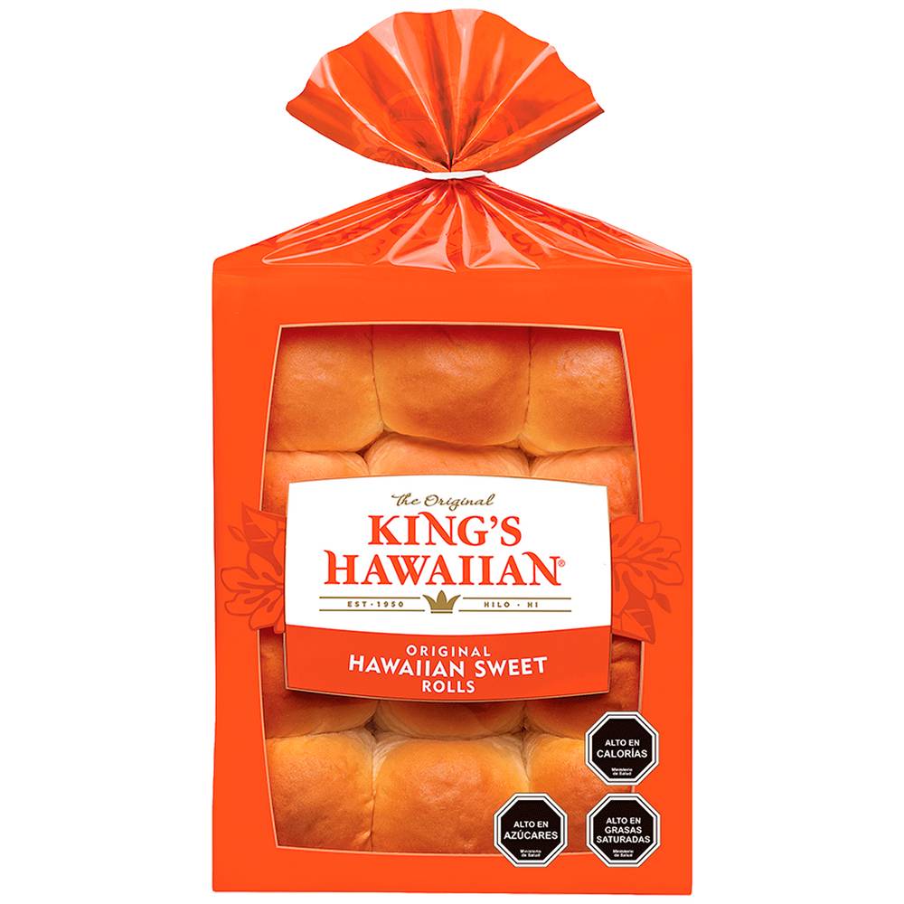 King's hawaiian pan sweet rolls (bolsa 12 u)