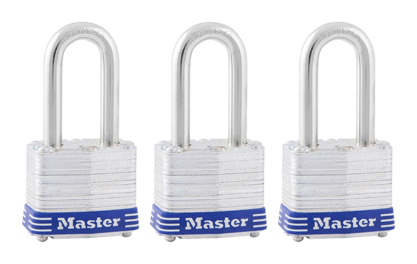 Master Lock 3-3/16 In. H X 1-9/16 In. W X 27/32 In. L Steel 4-Pin Cylinder Exterior Padlock