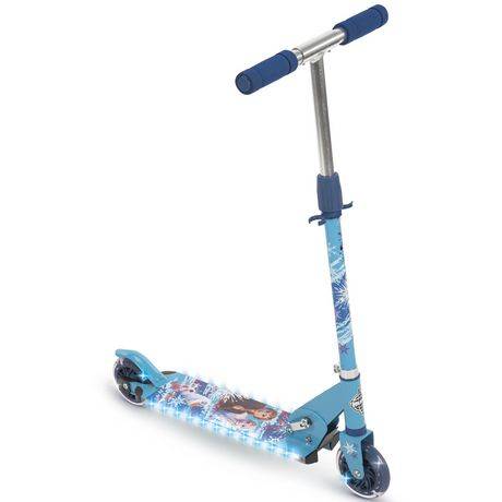 Huffy Electro-Light Inline Scooter featuring Disney Frozen, Blue
